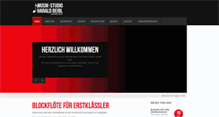 Desktop Screenshot of musikschule-und-mehr.de